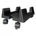 Suporte para CPU Ewent EW1290, Preto, 8kg, com Rodas e Ajuste de Altura