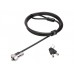 Cadeado Anti-Roubo Kensington K64444WW: NanoSaver, Chave, 1,8m, Aço Carbono