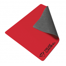 Tapete de Rato Trust 22383 GXT 752-SR Spectra: Gaming, Superfície Monocromática, Base Antiderrapante, Preto/Cinzento/Vermelho