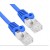 Cabo de Rede Phasak Cat.6 UTP 2m - RJ45, Cobre, 1Gbps, Azul