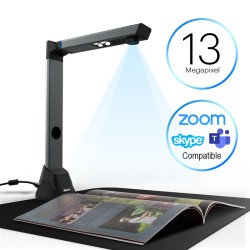 Scanner Mustek MCS 1310: A3, 13 Mpx, OCR Multilíngue, Gravação de Vídeo