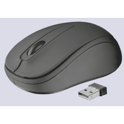 Rato INSYS MT1-R537 Wireless Preto - Óptico, 1200 DPI, 3 Botões