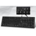 Teclado USB INSYS MT8-K815 - HUB USB, Silencioso, Teclas Laser, PT