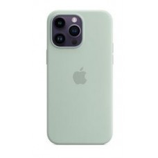 Capa Apple iPhone 14 Pro, Silicone, MagSafe, Suculenta, Proteção