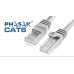 Cabo de Rede Phasak Cat6 UTP 15m Cinzento - Conexão RJ45