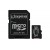 Cartão de Memória Kingston MicroSDXC 128GB C10 UHS-I, Leitura 100MB/s, Adaptador Cartão de Memória Kingston MicroSDXC 128GB C10 UHS-I, Leitura 100MB/s, Adaptador