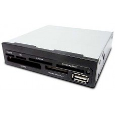 Leitor de Cartões Interno Coolbox CR-400 USB 2.0 Preto, 3.5