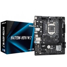 Motherboard AsRock H470M-HDV/M.2 RCDC, Socket 1200, DDR4, HDMI e DVI Motherboard AsRock H470M-HDV/M.2 RCDC, Socket 1200, DDR4, HDMI e DVI