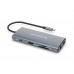 Docking USB-C Conceptronic 9-em-1 com HDMI, Ethernet, USB 3.0 e Leitor de Cartões