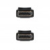 Cabo DisplayPort DP/M <-> DP/M negro 2.0m Nanocable