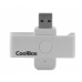 Leitor Coolbox de Cartões Cidadão/SmartCard, DNIe, USB, Azul