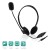 Auscultadores EWENT EW3567, Com Fios, Fita de Cabeça, Microfone Boom, Preto