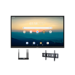 Kit Monitor TX75S 75p Traulux Interativo + OPS GOOGLE EDLA
