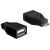 Adaptador OEM USB A Fêmea -> Micro-B Macho - Conversão e Conectividade