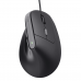 Rato Trust Bayo II Ergonómico USB, 2400 DPI, Vertical, Preto