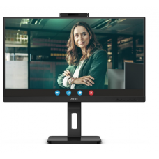 Monitor AOC 24P3CW 23.8p Full HD IPS, 75Hz, USB-C, Webcam