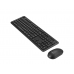 Teclado e Rato Asus CW100: Wireless, USB, Preto, Teclado Chiclete