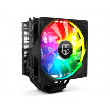 Cooler CPU Nox Hummer H-224 ARGB, ventoinha 120mm, ARGB, compatível Intel/AMD.