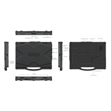 Portátil Flex.OEM EM1-X14T, Robusto, IP65, MIL-STD-810G, i5-1135G7 Portátil Flex.OEM EM1-X14T, Robusto, IP65, MIL-STD-810G, i5-1135G7