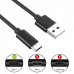Cabo USB EWENT EC1033 1m USB-A para USB-C 2.0 480 Mbps Preto Cabo USB EWENT EC1033 1m USB-A para USB-C 2.0 480 Mbps Preto