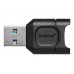 Leitor de Cartões Kingston MobileLite Plus MicroSD USB 3.2 Preto
