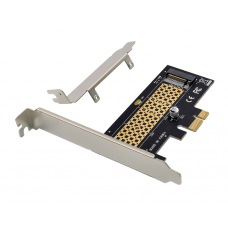 Conversor OEM ST597: PCIe 3.0 x1 para M.2 NVMe, SSD LP/FH, Key M