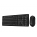 Teclado e Rato Asus CW100: Wireless, USB, Preto, Teclado Chiclete