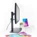 Suporte TooQ DB1127TN-B para Monitor: Mesa, 17-27