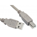 Cabo USB OEM 2.0 A para USB B 5m, Conexão Segura e Fiável