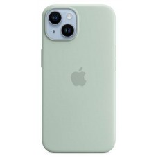 Capa Apple iPhone 14, Silicone com MagSafe, Suculenta, MPT13ZM/A