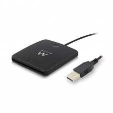Leitor Ewent EW1052: Smart Card, USB 2.0, Cartão Cidadão, Compatível com Windows e Mac