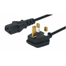 Cabo de Alimentação Akasa AK5005# UK 3 Pin, 1.2m