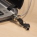 Cadeado Ewent EW1242 Anti-Roubo para Portáteis, Chave, 1,5m, Preto/Aço Inoxidável