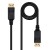 Cabo DisplayPort DP/M <-> DP/M negro 2.0m Nanocable