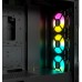 Caixa ATX Corsair 5000T iCUE RGB Preta, Vidro Temperado, USB-C e RGB