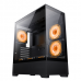 Caixa ATX Gamemax Vista AB Gaming, aRGB, USB-C, 6xVentoinhas