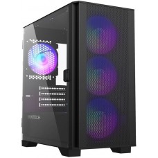 Caixa Micro ATX Montech AIR 100 ARGB, Grelha Frontal, Vidro Temperado, 3 Ventoinhas
