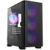 Caixa Micro ATX Montech AIR 100 ARGB, Grelha Frontal, Vidro Temperado, 3 Ventoinhas