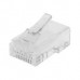 Ficha RJ45 OEM Cat.6 de Cravar, Conexão Segura, Fácil Instalação