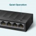 Switch TP-Link LS1008G Gigabit 8 Portas - Montagem na Parede Switch TP-Link LS1008G Gigabit 8 Portas - Montagem na Parede
