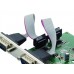 Placa Conceptronic SRC01G: PCIe, 2x RS-232, 2,5 Gbit/s, Interna Placa Conceptronic SRC01G: PCIe, 2x RS-232, 2,5 Gbit/s, Interna