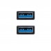 Cabo USB NanoCable 10.01.1003-BK 3m, USB A, USB 3.2 Gen 1, Preto