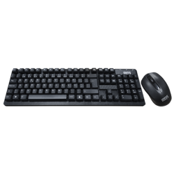 Kit Teclado e Rato Wireless INSYS MT6-4700 Preto - Sem Fios