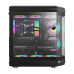 Caixa Gaming Gamemax Hype Black ATX, USB 3.0 e USB-C, com 3 Ventoinhas ARGB