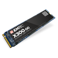 SSD EMTEC X300 Power Pro 128GB M.2 NVMe Gen3 x4, Leitura 1500MB/s, 3D NAND