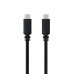Cabo USB-C NanoCable 10.01.2301 1m USB 2.0 Macho/Macho Preto