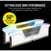Memória Corsair Vengeance RGB 32GB (2x16GB) DDR5 6000MHz, CL36, WHITE