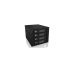 Backplane ICYBOX IB-554SSK SATA/SAS para 4 HDDs 3.5