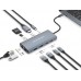 Docking USB-C Conceptronic 9-em-1 com HDMI, Ethernet, USB 3.0 e Leitor de Cartões