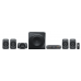 Sistema de Colunas Logitech Z906 5.1 Surround Sound THX 500W RMS Sistema de Colunas Logitech Z906 5.1 Surround Sound THX 500W RMS